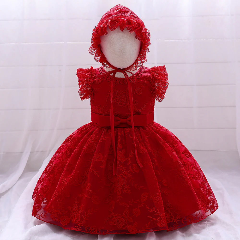 Ball Gown Scoop Flying Sleeves Flower Girl Dresses with Applique - Image 5