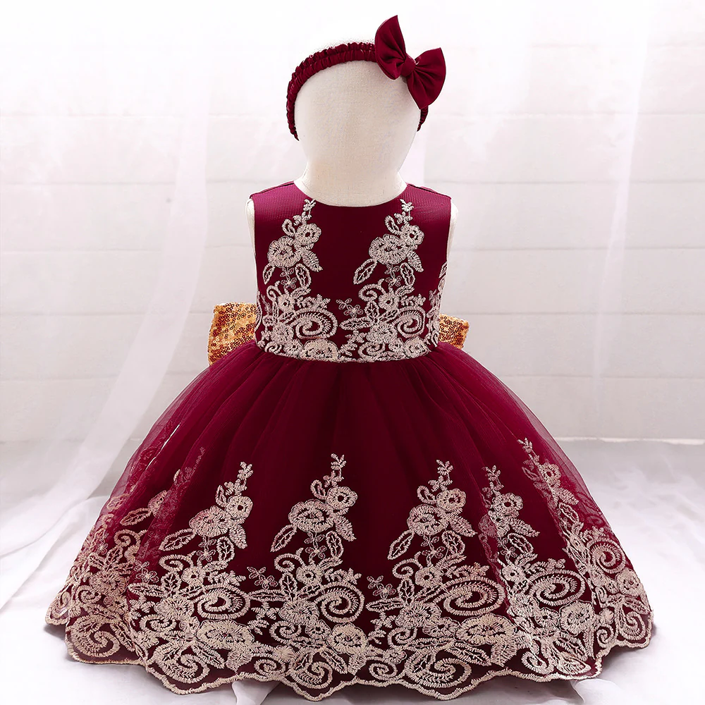 Ball Gown Scoop Sleeveless Lace Flower Girl Dresses - Image 7