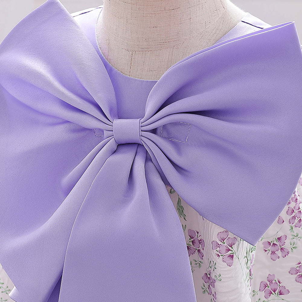 Ball Gown Scoop Sleeveless Ruched Flower Girl Dresses - Image 4
