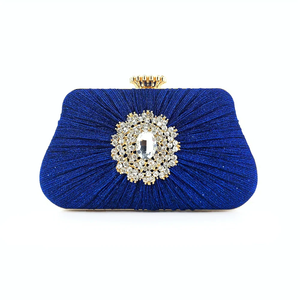 Delicate Gorgeous Diamond Clutch Women's Handbags - Image 6