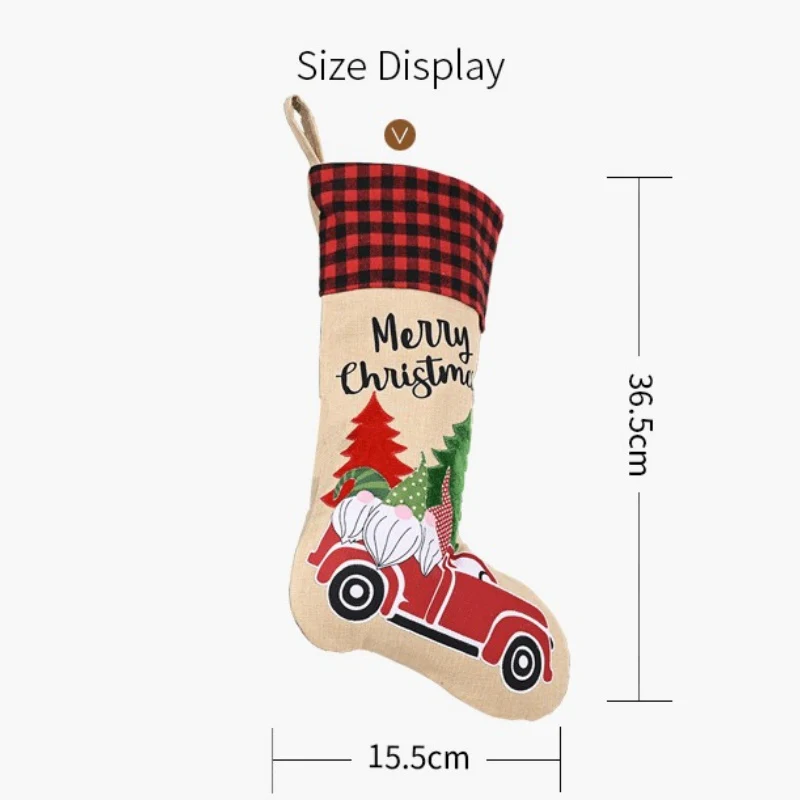 Festive Classic Personalised Printed Christmas Stocking - Image 5