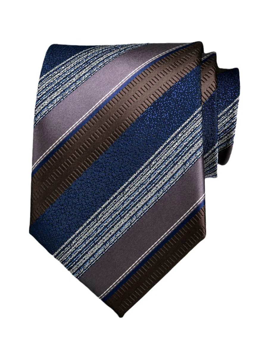 Men's Delicated Printed Jacquard Formal Modern Tie - Image 18