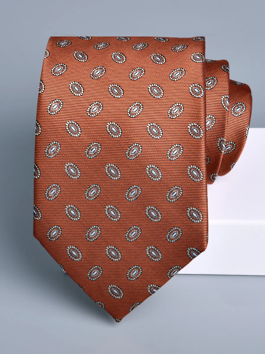 Men's Elegant Printed Jacquard Formal Stylish Tie - Image 18