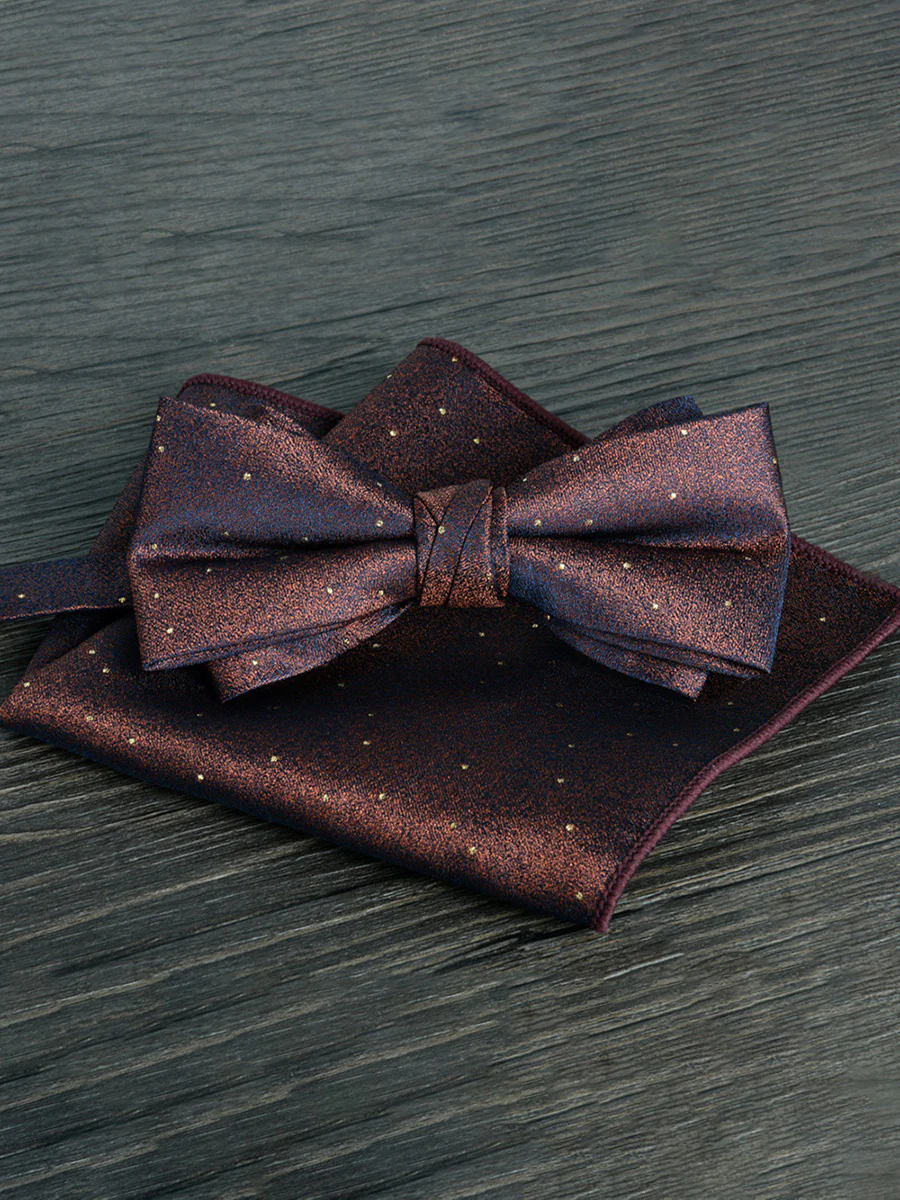 Men's Elegant Printed Jacquard Retro Bow Tie - Image 17