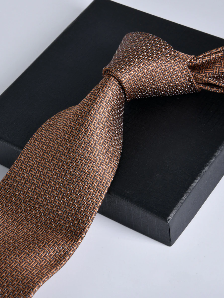 Men's Printed Chic Versatile Tie - Image 4